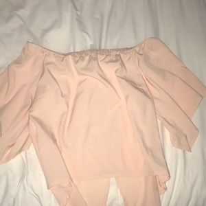 Off the shoulder top